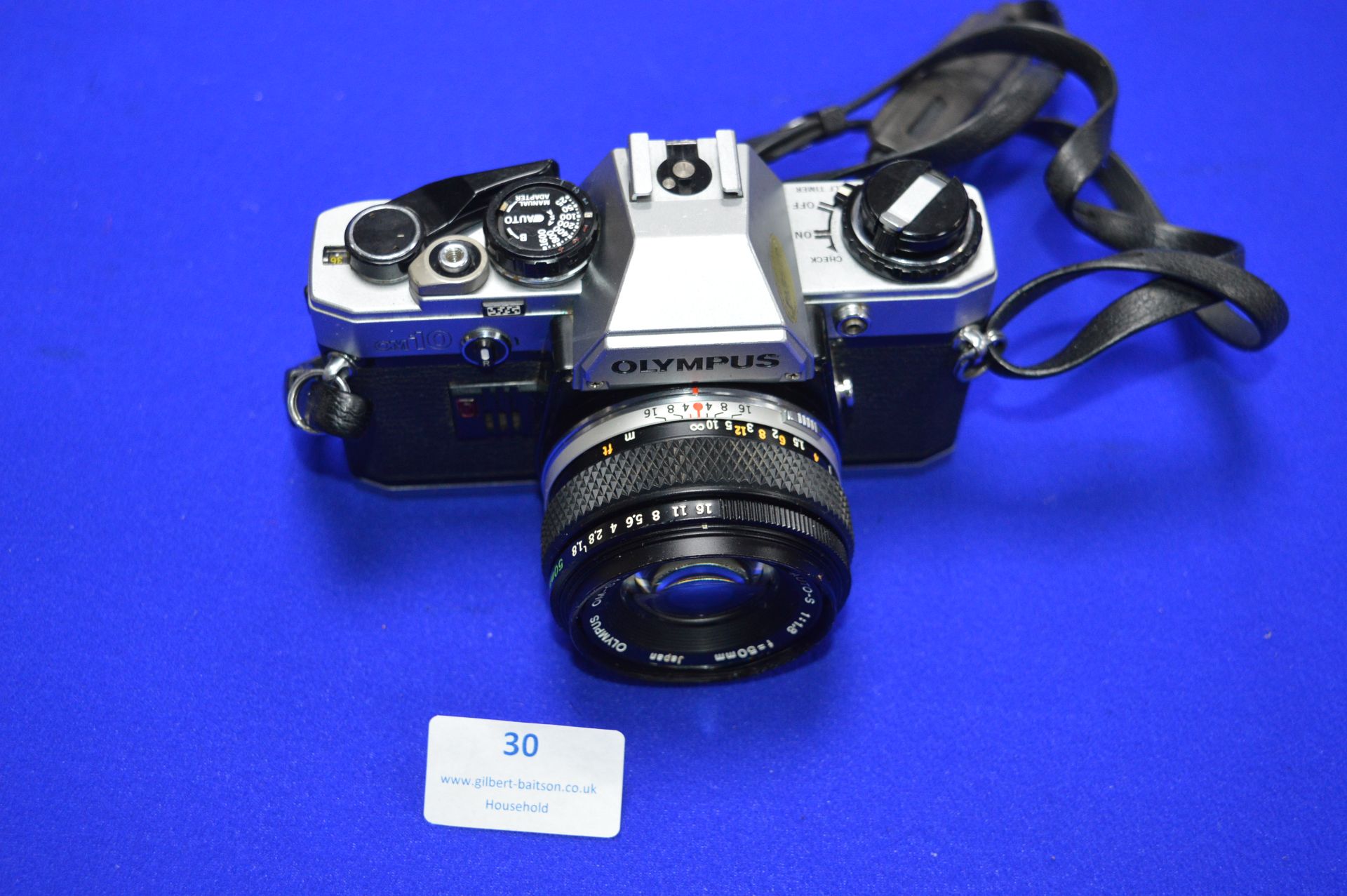 Olympus OM10 SLR Camera with OM System Zuiko Auto S 1:1.8 Lens - Image 2 of 4