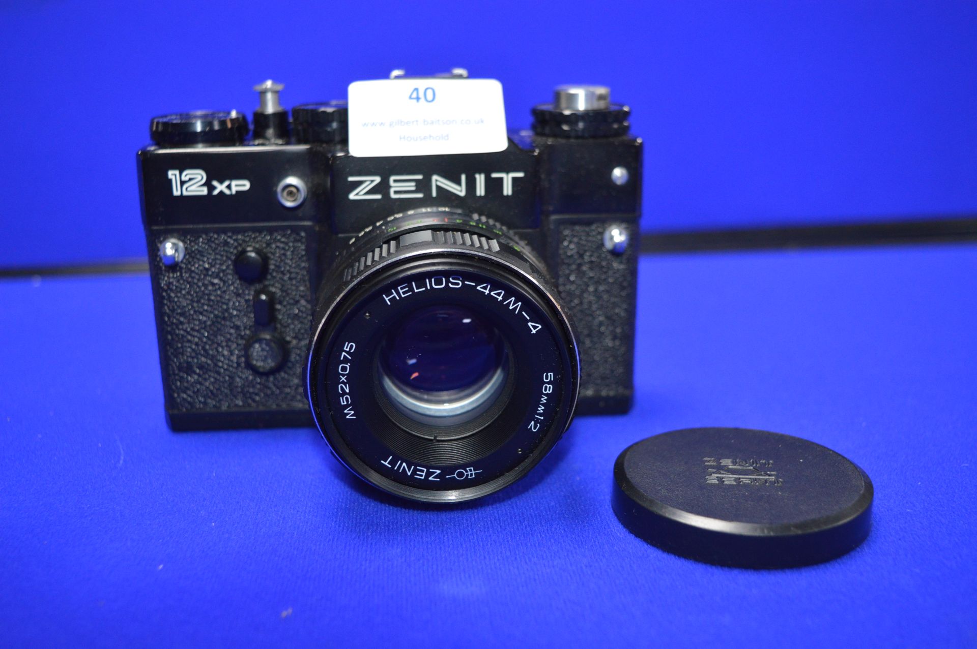 Zenit 12XP SLR Camera with Zenit Helios-44M-4 58mm 1:2 Lens