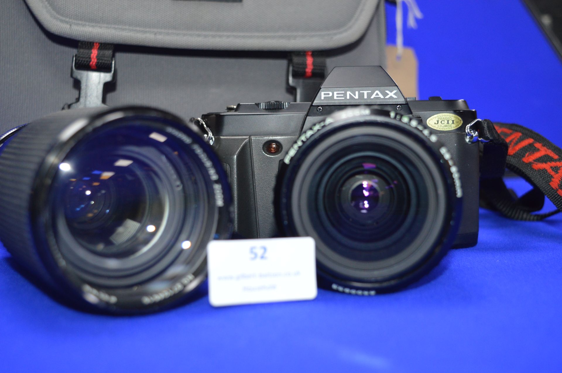 Pentax P30N Camera with Pentax and Vivitar Lenses - Image 2 of 2