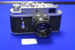 Zorki-4 SLR Camera with Jupiter 8 2/50 Lens