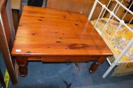 Large Pine Coffee Table 1x1m