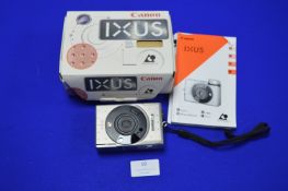 Boxed Canon Ixus Digital Camera