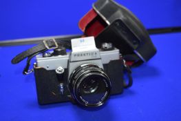 Praktica LLC SLR Camera with Meyer-Optik Oreston 1.8-50 Lens