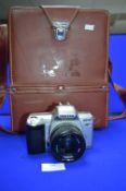 Pentax MZ-60 with Itorex MC 1:2.8 f 28mm Lens, Pentax A 1:1.7 50mm Lens and Camera Bag