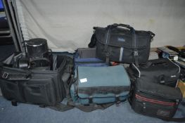 Seven Camera Bags etc.