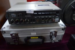ITT Stereo Cassette Recorder 740AV plus Aluminium Flight Case