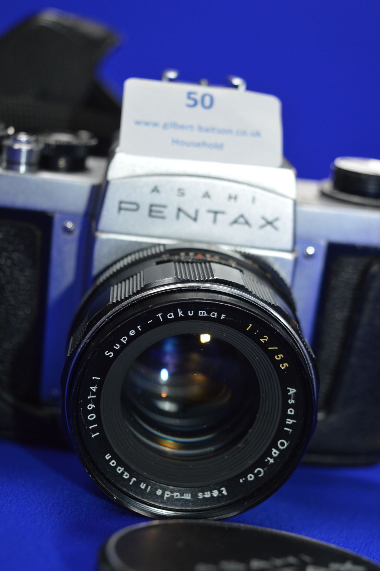 Ashai Pentax SLR Camera with Super Takumar 1:2/55 Lens - Image 2 of 2