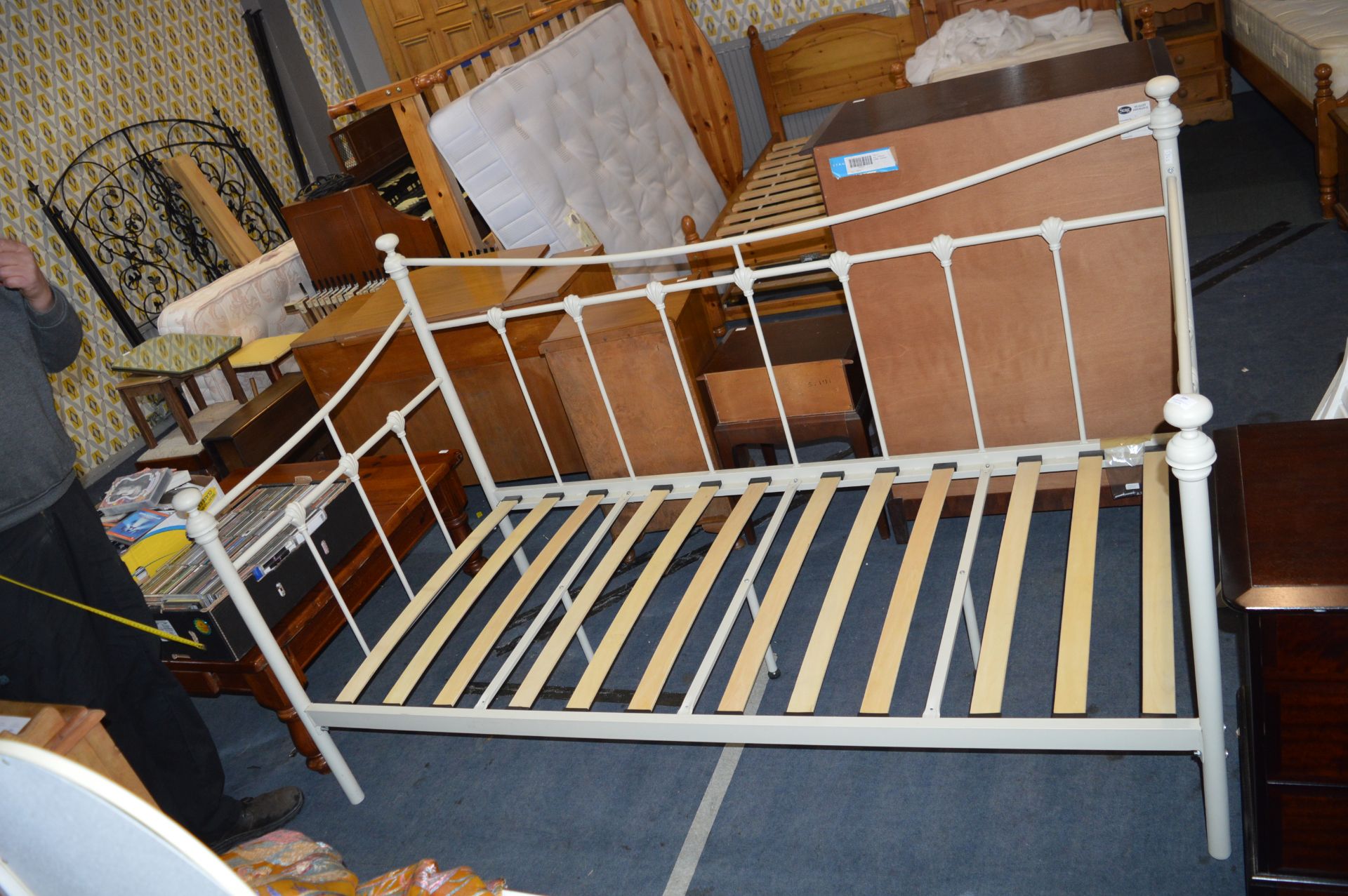 Metal Day Bed Frame 195cm long
