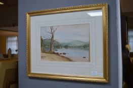 Original Watercolour of Ambleside Across Windemere