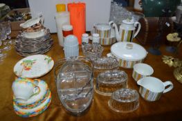 Midwinter Queensbury Pattern Retro Dishes, Coffeep