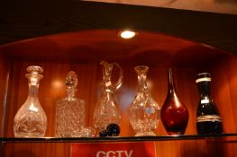 Glass Decanters, Vases, and Stoppers
