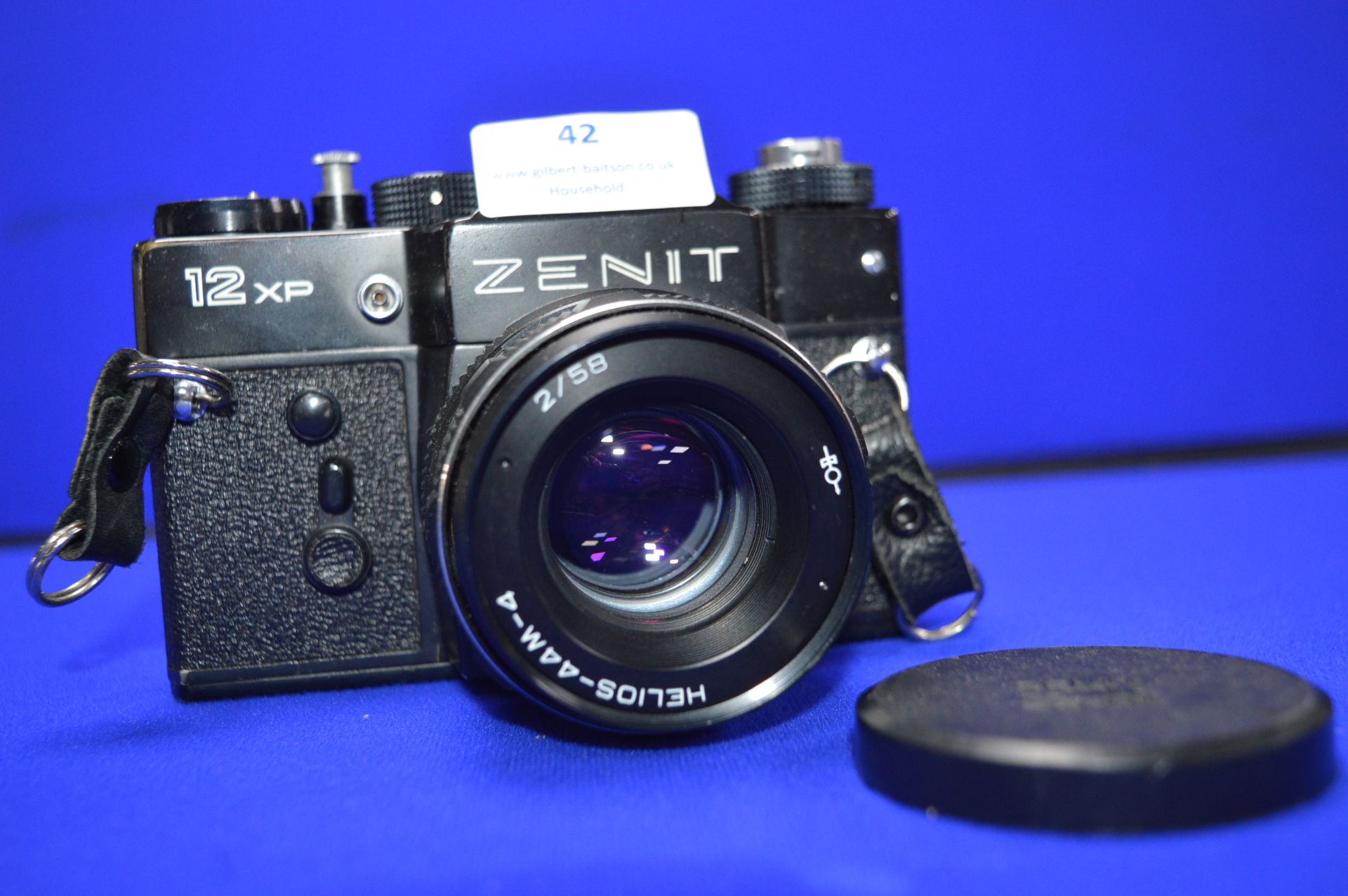 Zenit 12XP SLR Camera with =Helios-44M-4 2-58 lens