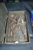 Metal Ammunition Box Containing Assorted Tools