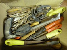 Box of Files and Drill Bits