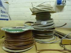 Four Part Used Spools of Cable