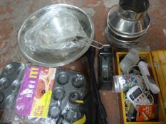 Miscellaneous Lot Including Cookware and Stationer