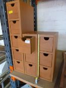 Three Set of Kitchen/Kitchen Pigeon Hole Drawers