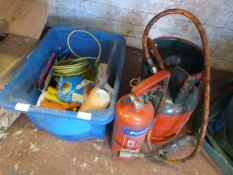 Powder Fire Extinguisher, Earth Cable, etc.