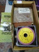 Box of Sanding Discs and Sandpaper