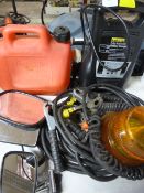 Battery Charger, Wing Mirrors, Jump Leads, Warning