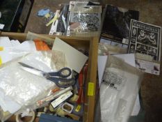 Box of Stencils, Patterns and a Small Quantity of
