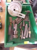 Box of Morse Tapers, Chuck, Centers,