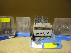 Four Boxes of Drill Bits