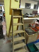 Pine Step Ladder