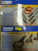 Welding Accessory Kit and 3pc Clamp Set