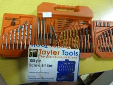 Two Drill Bit Sets