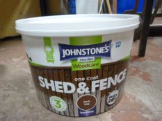 Johnstons Dark Oak Shed & Vent Wood Stain 9L