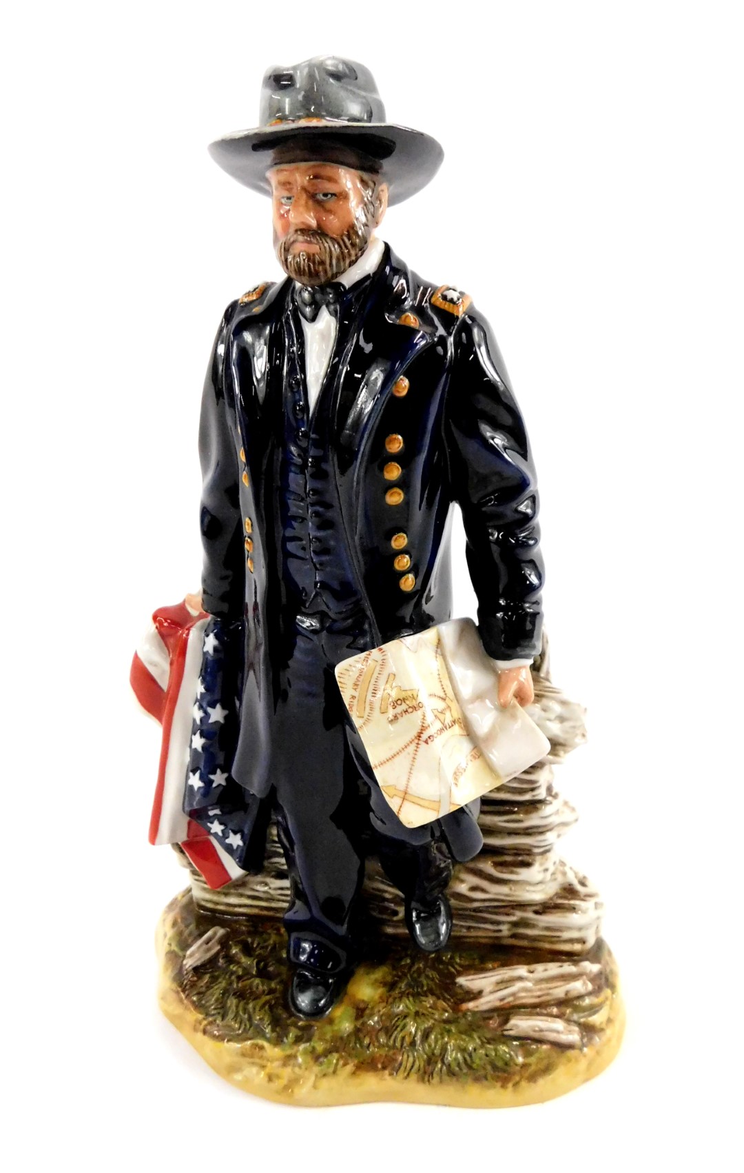 A Royal Doulton figure modelled as Lt General Ulysses S Grant HN3403, limited edition 429/5000,