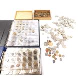 English silver coinage, comprising George V half crowns, florins, shillings and sixpences, Indian