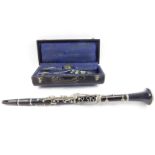 A Buffet A Paris Boehm clarinet, No 21622, cased, for Vercruysse & Dhondt, Lille.