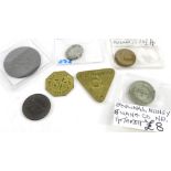 Various tokens, relating to shops and other trades.