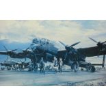 Robert Taylor. Operations On, artist signed limited edition print no. 485/650, also signed by Arthur