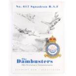 A No 617 Squadron RAF The Dambusters 50th Anniversary Commemoration brochure, with various