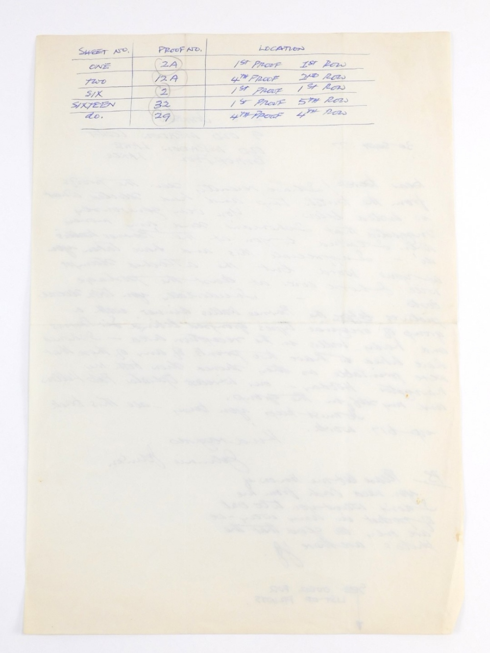 A letter written to the vendor by 617 Squadron Member Johnnie Johnson. - Image 2 of 2