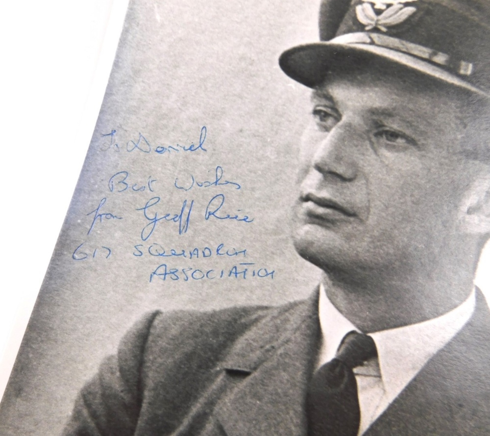 Letters to the vendor and a photograph, signed to the vendor by 617 Squadron Dambuster Pilot Geoff - Image 3 of 7