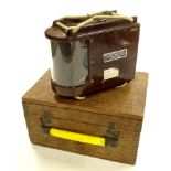 A Bakelite cased 59635 barograph, 15cm high, 19cm wide, 9cm deep, in fitted case.