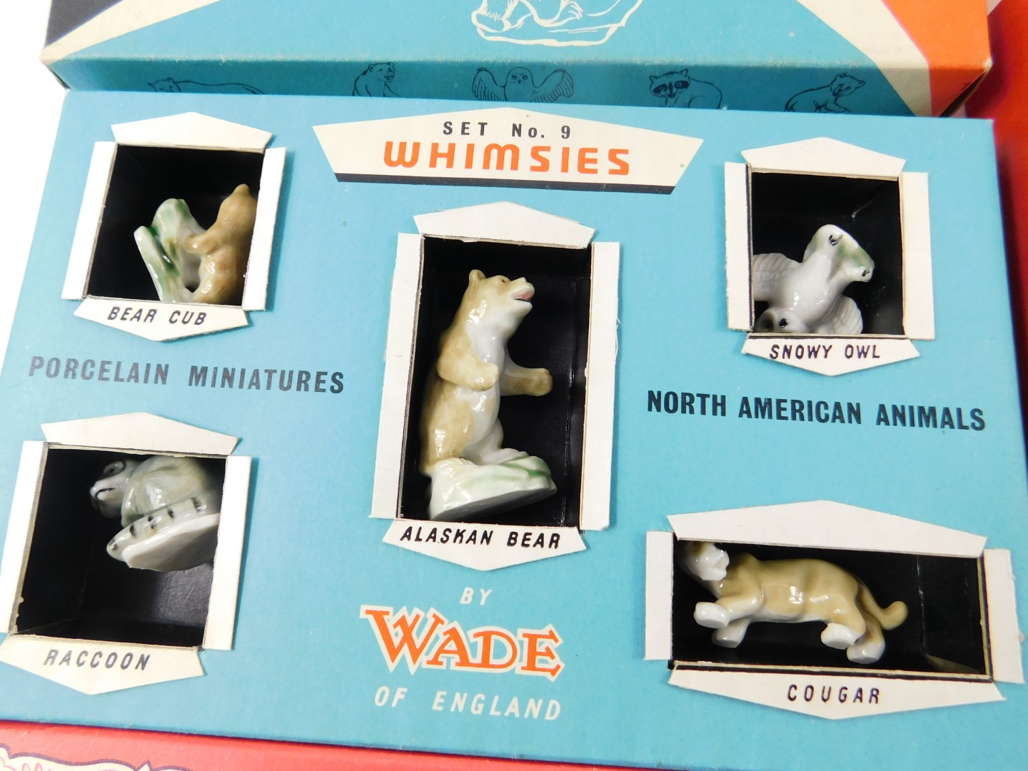 Five Wade Whimsies boxed sets, No's 1-3, Pedigree Dogs No 7 and North American Animals No 9, - Image 2 of 7