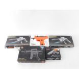Two Long Ying M-260 Airsoft guns, an Airsport gun no.002 with hop up system and 6mm BB bullets,