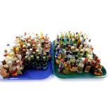 Miniature liqueurs, including Casoni, Le Jay Lagoute, Bardinet, Dolfi, Cusenier, and Regnier. (132)