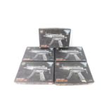 Six Hop Up System Air Sport guns, using 6mm BB bullets, no.0003, boxed. (A/F)