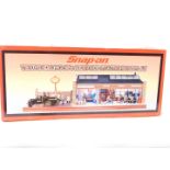 A Snap-On Thundering 30's Service Station display diorama, 1:24 scale, boxed.