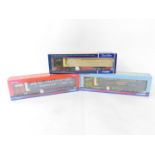 Three Corgi die cast lorries, 1:50 scale, comprising DAS CF Curtainside - Tyson H. Burridge Ltd,