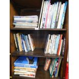 Books relating to aviation, including military aircraft, Boeing, etc. (3 shelves)