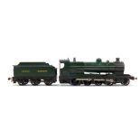 A kit built OO Gauge GWR locomotive Robinson Class, green livery, 2-8-0, 3030.