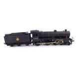 A kit built OO gauge Class B locomotive, British Class black livery, 4-6-0, 61098.