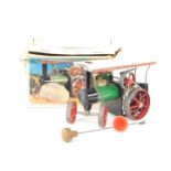 A Mamod traction engine, T.E.LA, boxed. (AF)